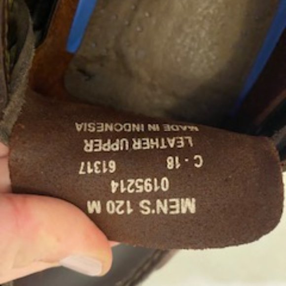 Clear Out- VGUC Sperry Leeward 2-Eye Yacht Club Boat Shoe size 12 in Amaretto - Picture 15 of 15